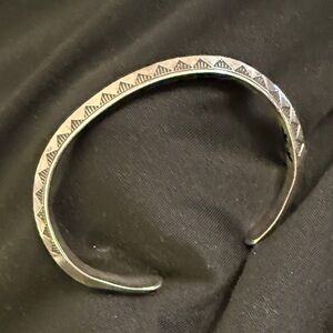 Navaho sterling bracelet